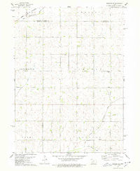 Manning SE Iowa Historical topographic map, 1:24000 scale, 7.5 X 7.5 Minute, Year 1978