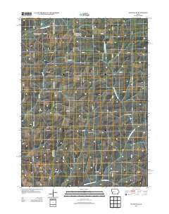 Manning SE Iowa Historical topographic map, 1:24000 scale, 7.5 X 7.5 Minute, Year 2013