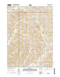 Manning SE Iowa Current topographic map, 1:24000 scale, 7.5 X 7.5 Minute, Year 2015