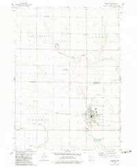 Manson Iowa Historical topographic map, 1:24000 scale, 7.5 X 7.5 Minute, Year 1979