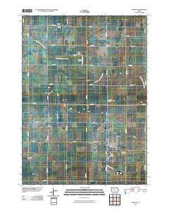 Manson Iowa Historical topographic map, 1:24000 scale, 7.5 X 7.5 Minute, Year 2010