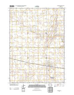 Manson Iowa Historical topographic map, 1:24000 scale, 7.5 X 7.5 Minute, Year 2013