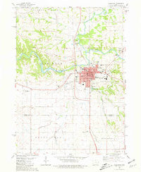 Maquoketa Iowa Historical topographic map, 1:24000 scale, 7.5 X 7.5 Minute, Year 1980