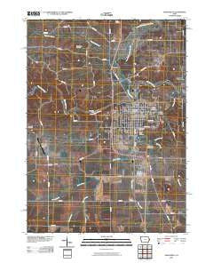 Maquoketa Iowa Historical topographic map, 1:24000 scale, 7.5 X 7.5 Minute, Year 2010