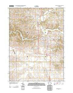 Maquoketa Iowa Historical topographic map, 1:24000 scale, 7.5 X 7.5 Minute, Year 2013