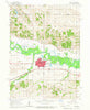 Marengo Iowa Historical topographic map, 1:24000 scale, 7.5 X 7.5 Minute, Year 1965
