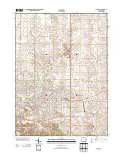Marion Iowa Historical topographic map, 1:24000 scale, 7.5 X 7.5 Minute, Year 2013