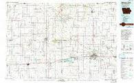 Mason City Iowa Historical topographic map, 1:100000 scale, 30 X 60 Minute, Year 1985