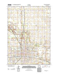 Mason City Iowa Historical topographic map, 1:24000 scale, 7.5 X 7.5 Minute, Year 2013