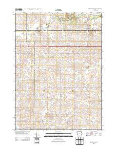 Masonville Iowa Historical topographic map, 1:24000 scale, 7.5 X 7.5 Minute, Year 2013