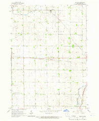 Matlock Iowa Historical topographic map, 1:24000 scale, 7.5 X 7.5 Minute, Year 1964