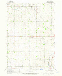 Matlock Iowa Historical topographic map, 1:24000 scale, 7.5 X 7.5 Minute, Year 1964