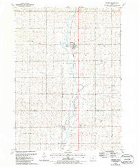 Maurice Iowa Historical topographic map, 1:24000 scale, 7.5 X 7.5 Minute, Year 1985