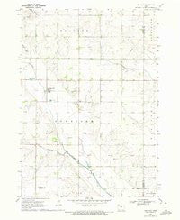May City Iowa Historical topographic map, 1:24000 scale, 7.5 X 7.5 Minute, Year 1970