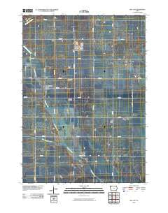 May City Iowa Historical topographic map, 1:24000 scale, 7.5 X 7.5 Minute, Year 2010