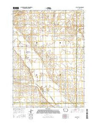 May City Iowa Current topographic map, 1:24000 scale, 7.5 X 7.5 Minute, Year 2015