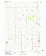 Maynard Iowa Historical topographic map, 1:24000 scale, 7.5 X 7.5 Minute, Year 1981