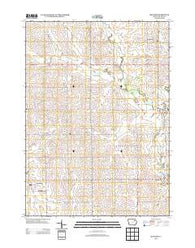 Maynard Iowa Historical topographic map, 1:24000 scale, 7.5 X 7.5 Minute, Year 2013