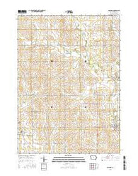 Maynard Iowa Current topographic map, 1:24000 scale, 7.5 X 7.5 Minute, Year 2015