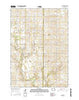 McIntire Iowa Current topographic map, 1:24000 scale, 7.5 X 7.5 Minute, Year 2015