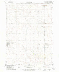 Mc Callsburg Iowa Historical topographic map, 1:24000 scale, 7.5 X 7.5 Minute, Year 1975