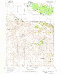 Mc Causland Iowa Historical topographic map, 1:24000 scale, 7.5 X 7.5 Minute, Year 1953