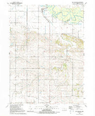 Mc Causland Iowa Historical topographic map, 1:24000 scale, 7.5 X 7.5 Minute, Year 1991