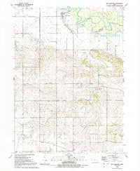 Mc Causland Iowa Historical topographic map, 1:24000 scale, 7.5 X 7.5 Minute, Year 1991