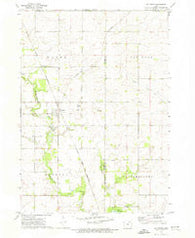 Mc Intire Iowa Historical topographic map, 1:24000 scale, 7.5 X 7.5 Minute, Year 1972