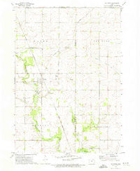 Mc Intire Iowa Historical topographic map, 1:24000 scale, 7.5 X 7.5 Minute, Year 1972