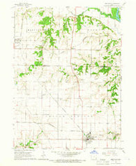 Mediapolis Iowa Historical topographic map, 1:24000 scale, 7.5 X 7.5 Minute, Year 1965