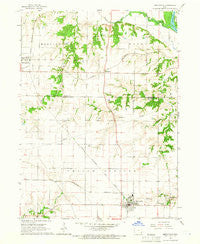 Mediapolis Iowa Historical topographic map, 1:24000 scale, 7.5 X 7.5 Minute, Year 1965