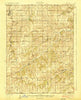Melcher Iowa Historical topographic map, 1:62500 scale, 15 X 15 Minute, Year 1924