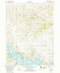 Melrose Iowa Historical topographic map, 1:24000 scale, 7.5 X 7.5 Minute, Year 1982