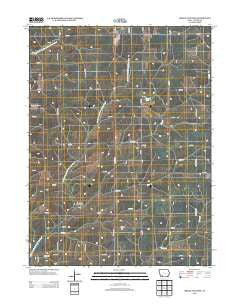 Merle Junction Iowa Historical topographic map, 1:24000 scale, 7.5 X 7.5 Minute, Year 2013