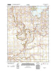 Milford Iowa Historical topographic map, 1:24000 scale, 7.5 X 7.5 Minute, Year 2013