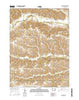 Millersburg Iowa Current topographic map, 1:24000 scale, 7.5 X 7.5 Minute, Year 2015