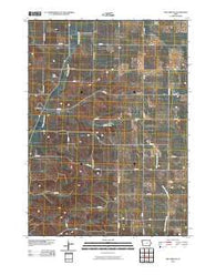 Millnerville Iowa Historical topographic map, 1:24000 scale, 7.5 X 7.5 Minute, Year 2010