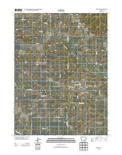 Milton Iowa Historical topographic map, 1:24000 scale, 7.5 X 7.5 Minute, Year 2013