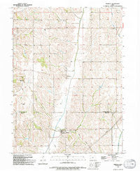 Mineola Iowa Historical topographic map, 1:24000 scale, 7.5 X 7.5 Minute, Year 1994