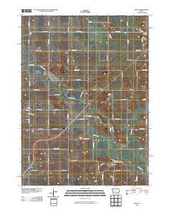 Mingo Iowa Historical topographic map, 1:24000 scale, 7.5 X 7.5 Minute, Year 2010