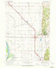 Missouri Valley Iowa Historical topographic map, 1:24000 scale, 7.5 X 7.5 Minute, Year 1970