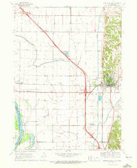 Missouri Valley Iowa Historical topographic map, 1:24000 scale, 7.5 X 7.5 Minute, Year 1970