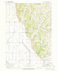 Missouri Valley NW Iowa Historical topographic map, 1:24000 scale, 7.5 X 7.5 Minute, Year 1970