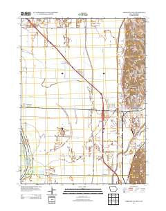 Missouri Valley Iowa Historical topographic map, 1:24000 scale, 7.5 X 7.5 Minute, Year 2013