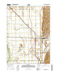 Missouri Valley Iowa Current topographic map, 1:24000 scale, 7.5 X 7.5 Minute, Year 2015