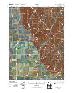 Missouri Valley NW Iowa Historical topographic map, 1:24000 scale, 7.5 X 7.5 Minute, Year 2010