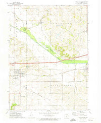 Mitchellville Iowa Historical topographic map, 1:24000 scale, 7.5 X 7.5 Minute, Year 1972