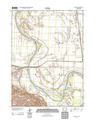 Modale Iowa Historical topographic map, 1:24000 scale, 7.5 X 7.5 Minute, Year 2013