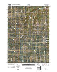 Monona Iowa Historical topographic map, 1:24000 scale, 7.5 X 7.5 Minute, Year 2013